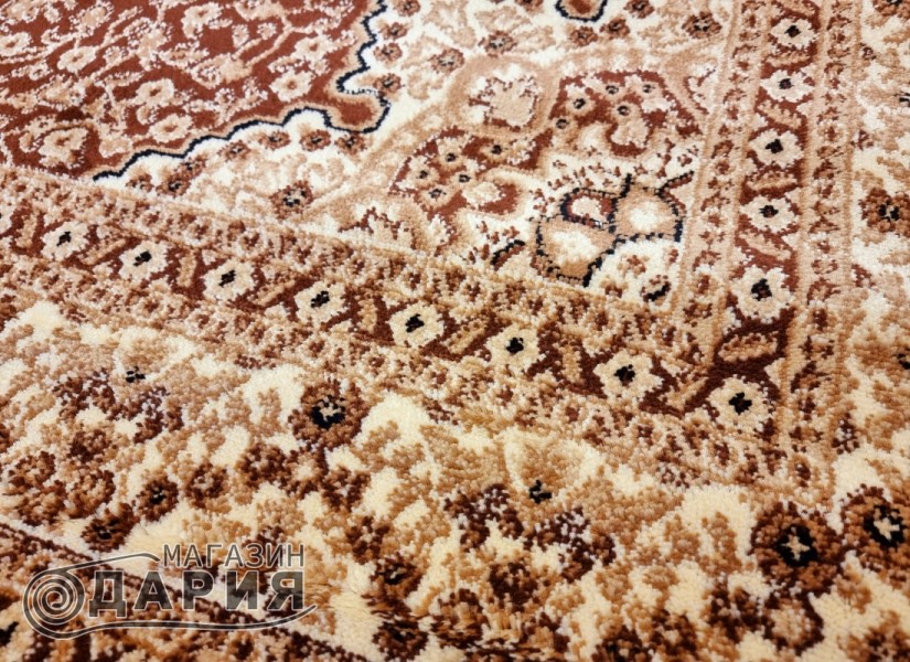 Тъкан персийски килим Blue stones d170_brown